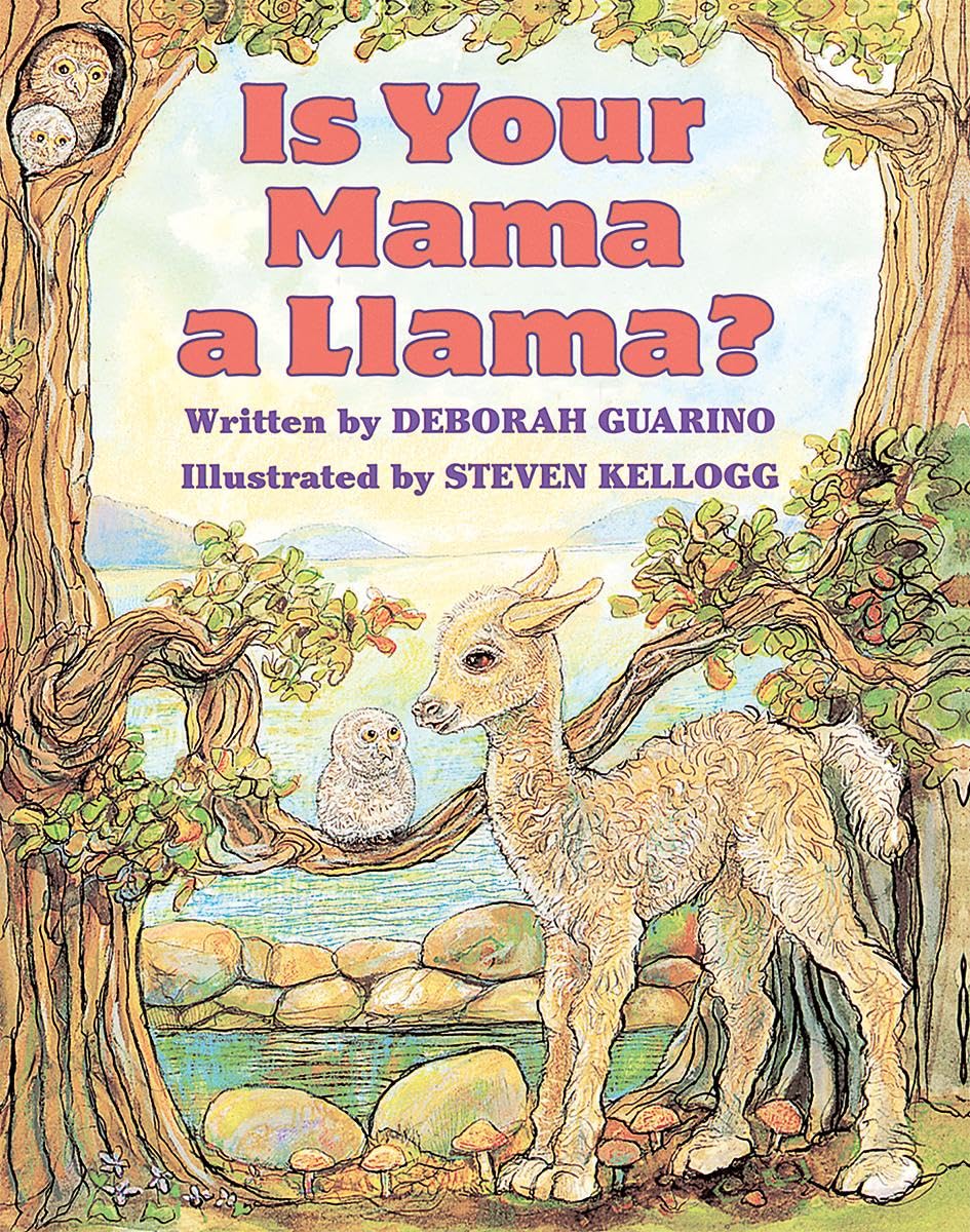 Is Your Mama a Llama Read Along Library [Board book] - 6751