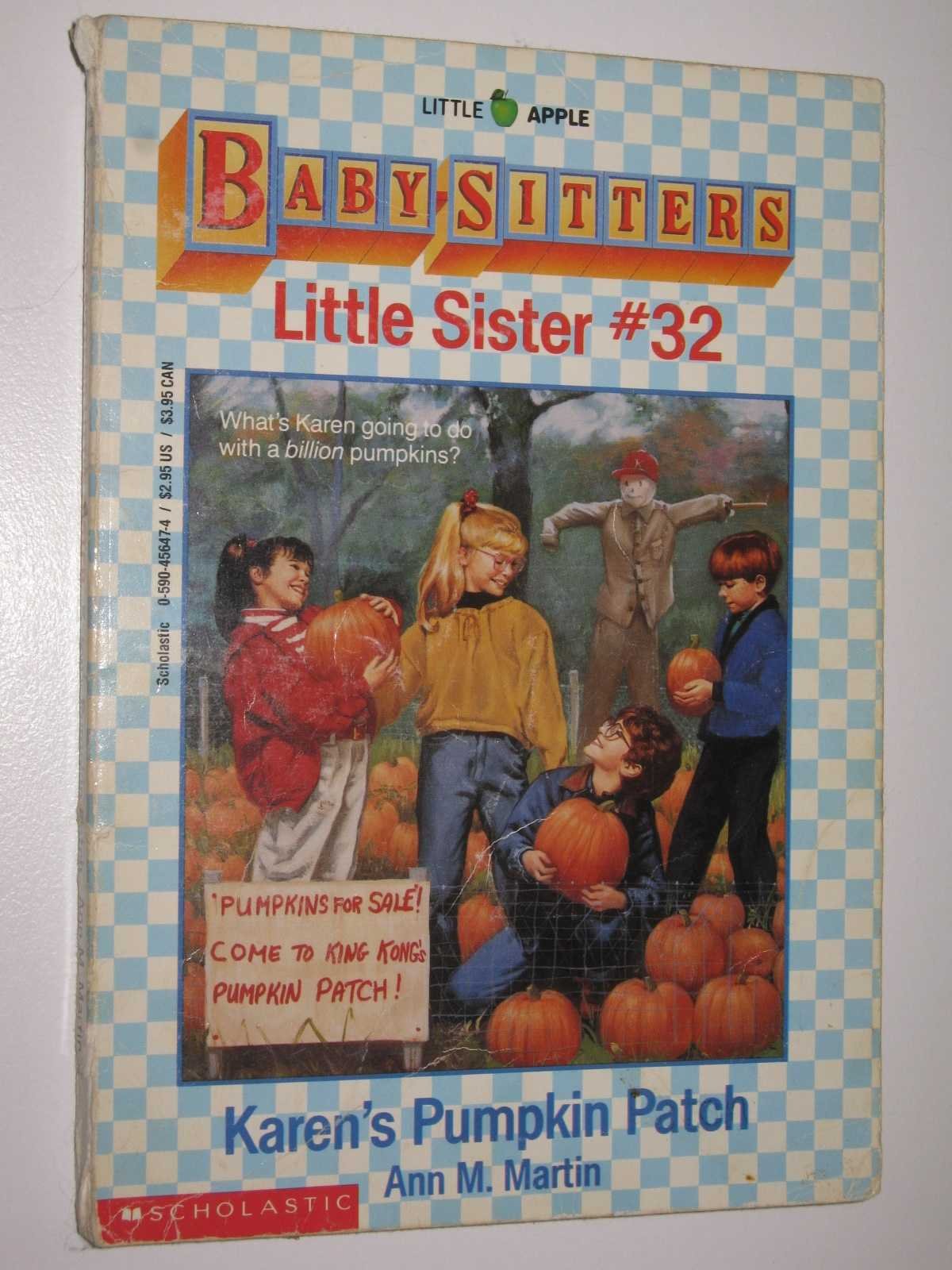Karen's Pumpkin Patch (Baby-Sitter's Little Sister #32)