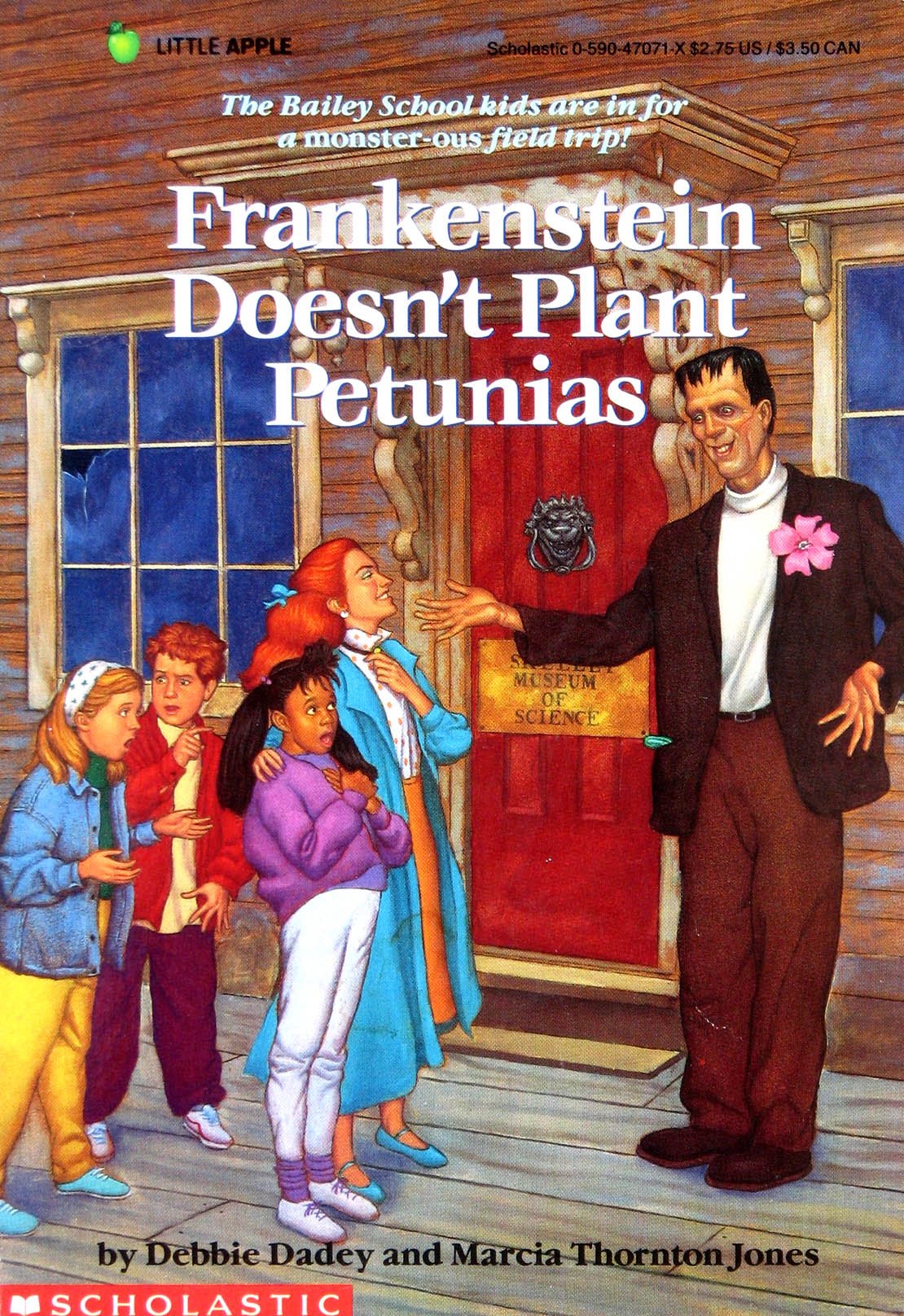 Frankenstein Doesn't Plant Petunias (The Adventures Of The Bailey School Kids)