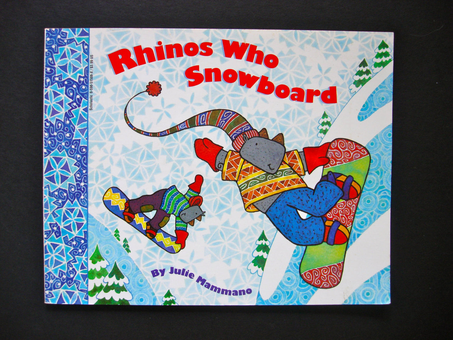 Rhinos who snowboard