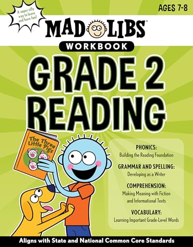 Mad Libs Workbook: Grade 2 Reading: Aligns with State and National Common Core Standards (Mad Libs Workbooks) - 9321