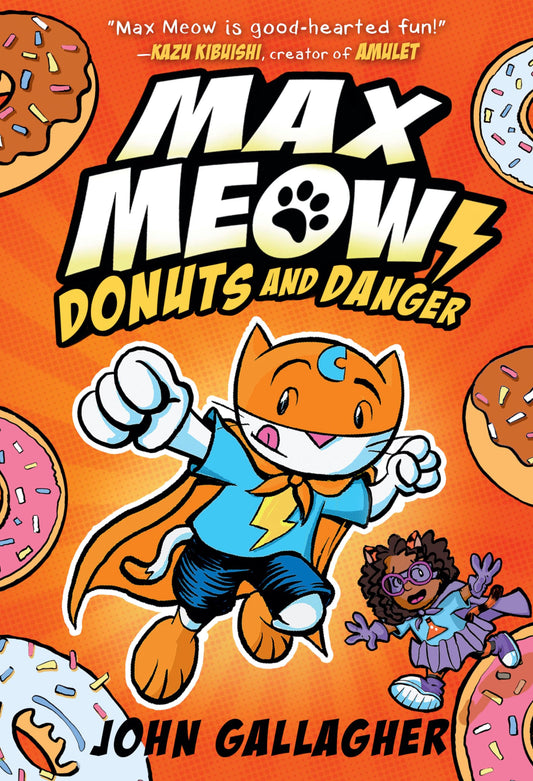 Max Meow Book 2: Donuts and Danger: (A Graphic Novel) - 9533