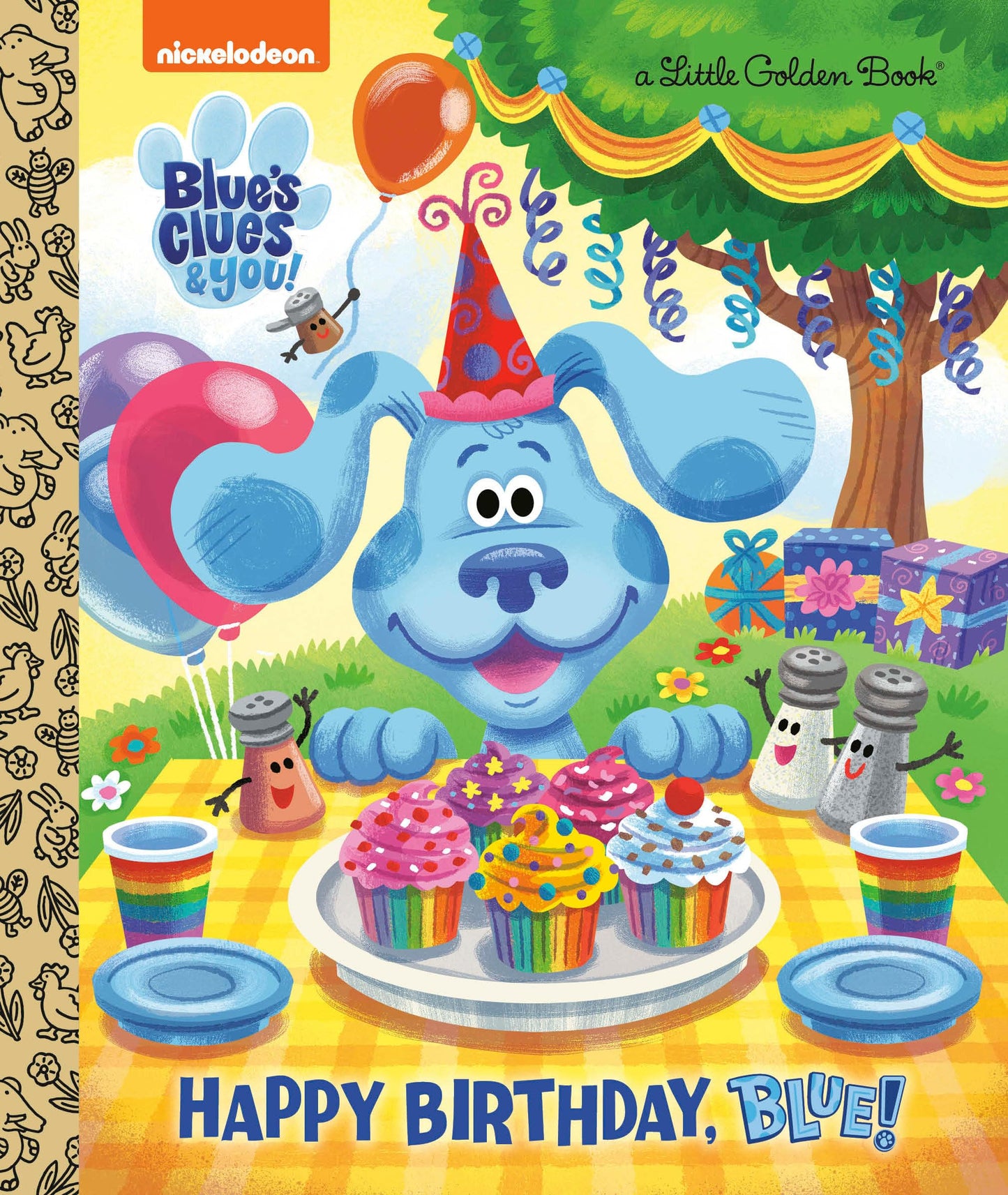 Happy Birthday, Blue! (Blue's Clues & You) (Little Golden Book)