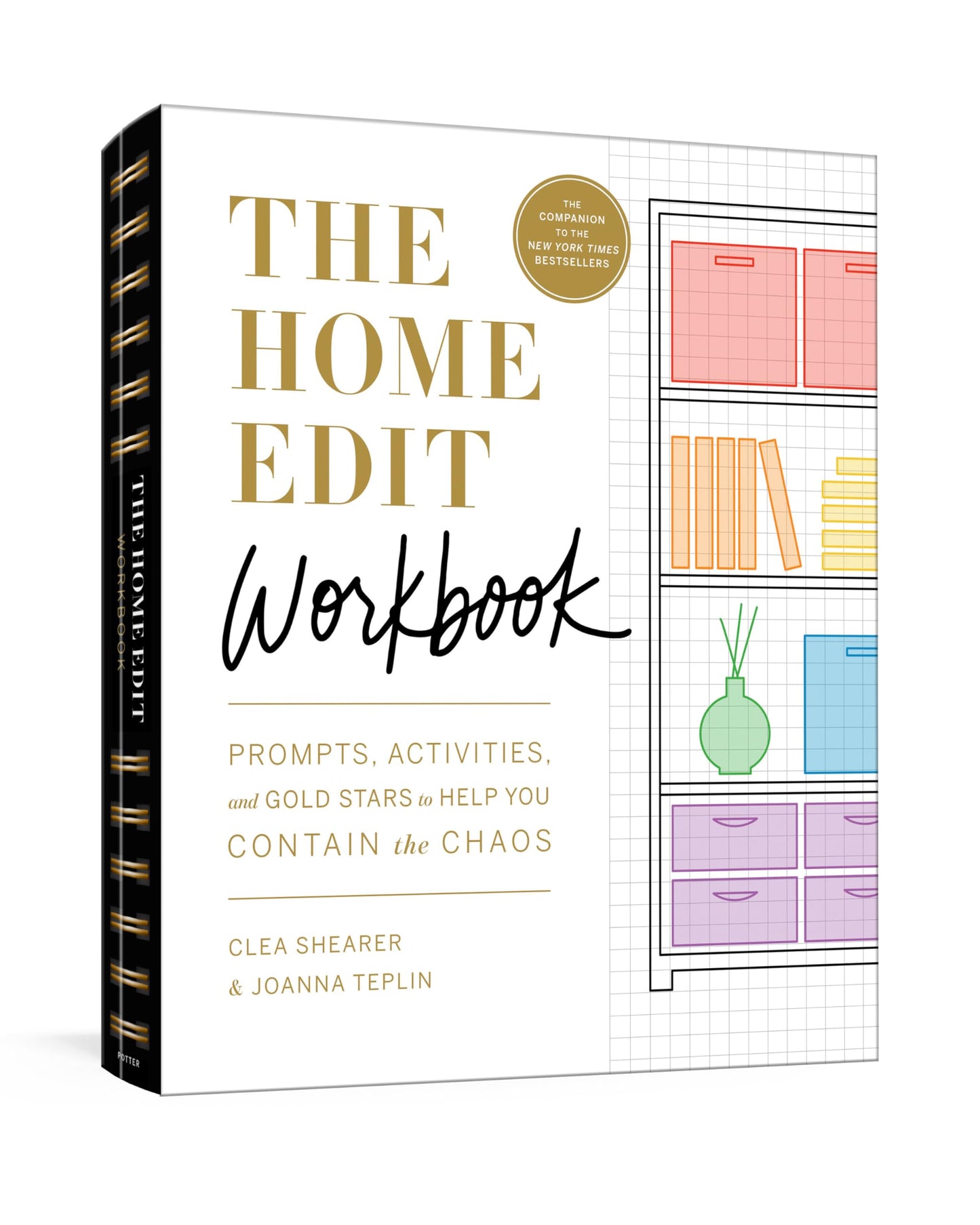 The Home Edit Workbook: Prompts, Activities, and Gold Stars to Help You Contain the Chaos - 1338