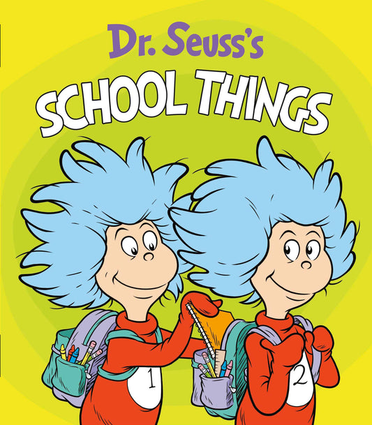 Dr. Seuss's School Things (Dr. Seuss's Things Board Books) - 3304