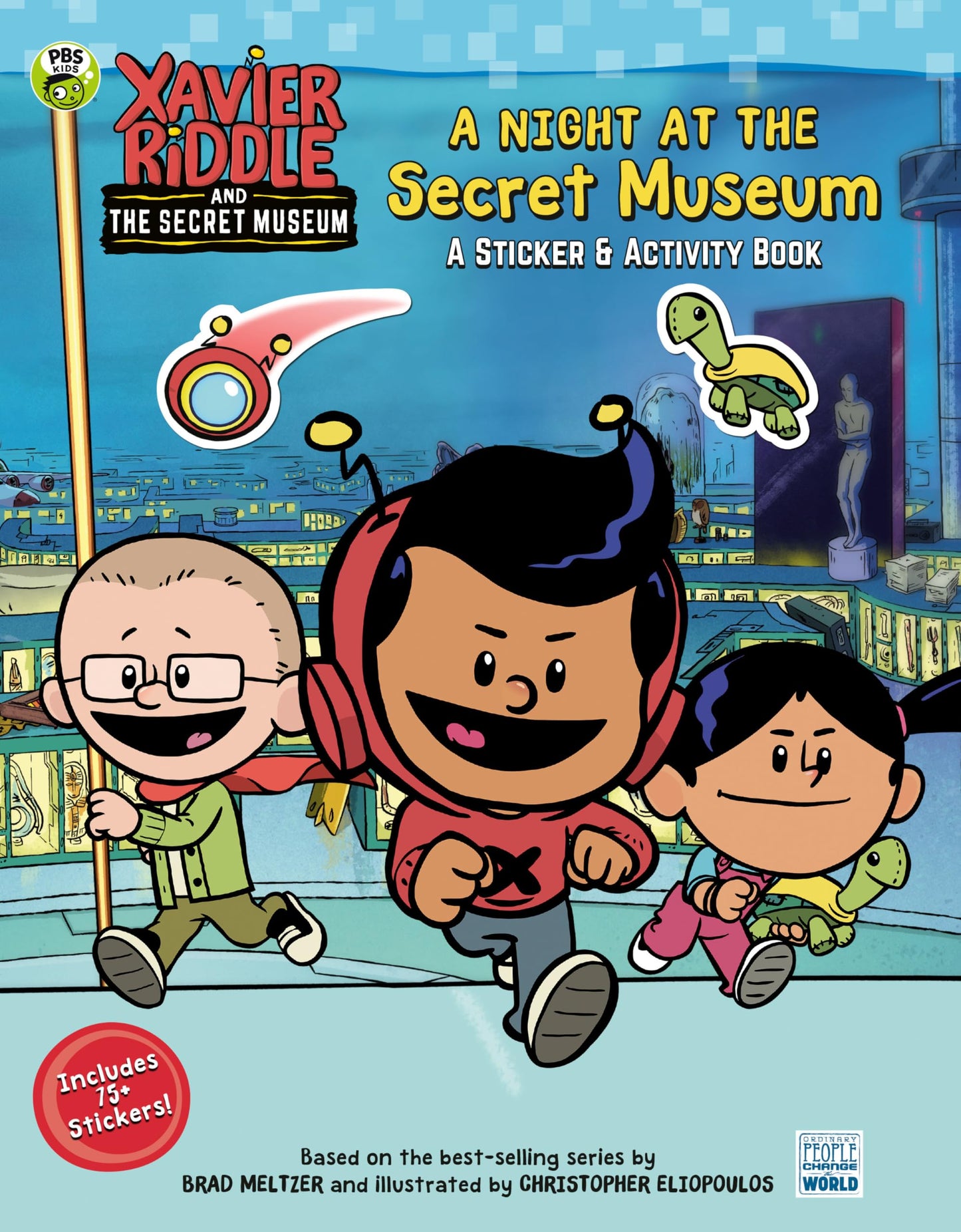 A Night at the Secret Museum: A Sticker & Activity Book (Xavier Riddle and the Secret Museum)