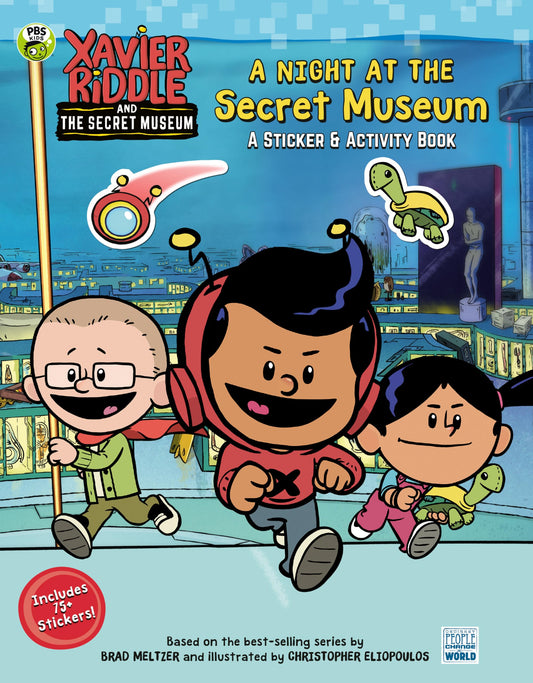 A Night at the Secret Museum: A Sticker & Activity Book (Xavier Riddle and the Secret Museum)