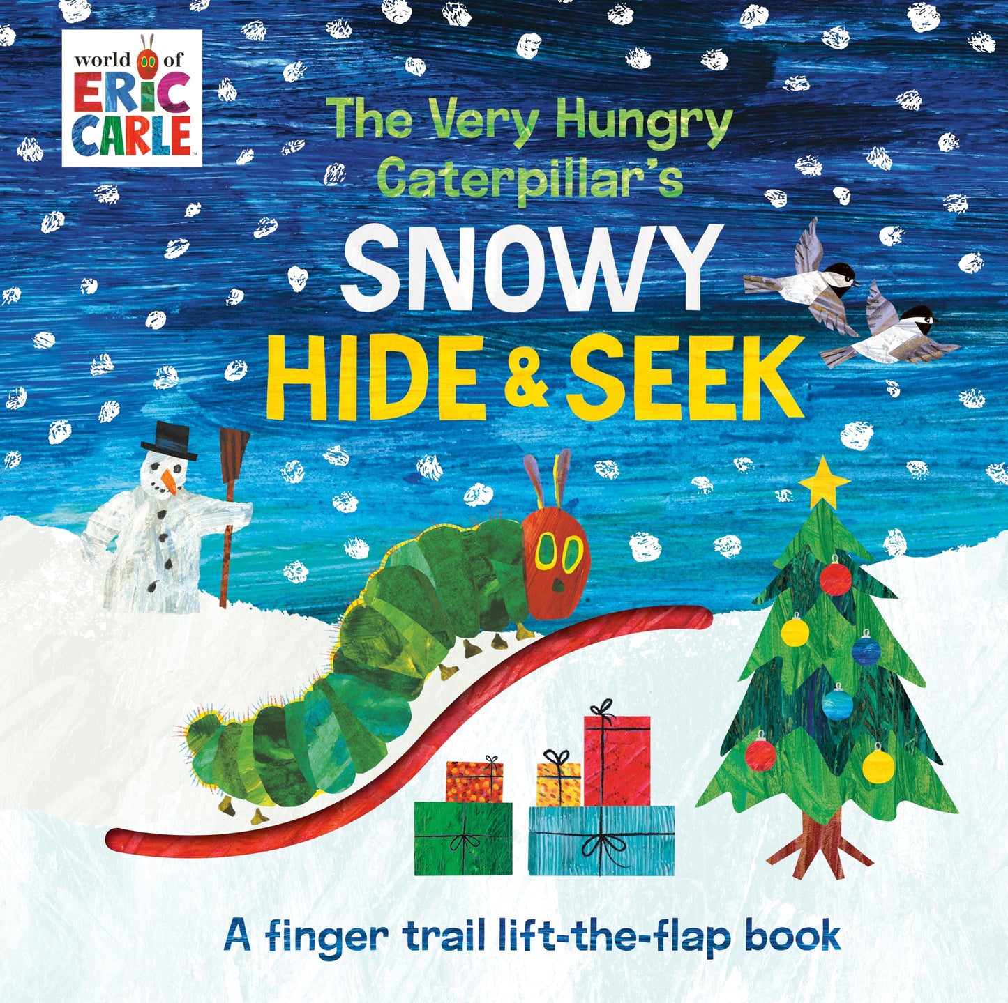 The Very Hungry Caterpillar's Snowy Hide & Seek: A Finger Trail Lift-the-Flap Book (The World of Eric Carle) - 8879
