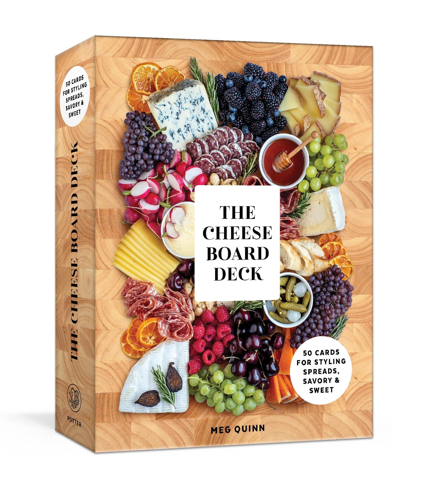 The Cheese Board Deck: 50 Cards for Styling Spreads, Savory and Sweet - 4866