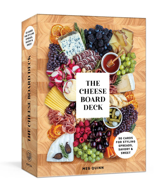 The Cheese Board Deck: 50 Cards for Styling Spreads, Savory and Sweet - 4866