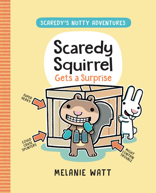 Scaredy Squirrel Gets a Surprise: (A Graphic Novel) (Scaredy's Nutty Adventures) - 9297