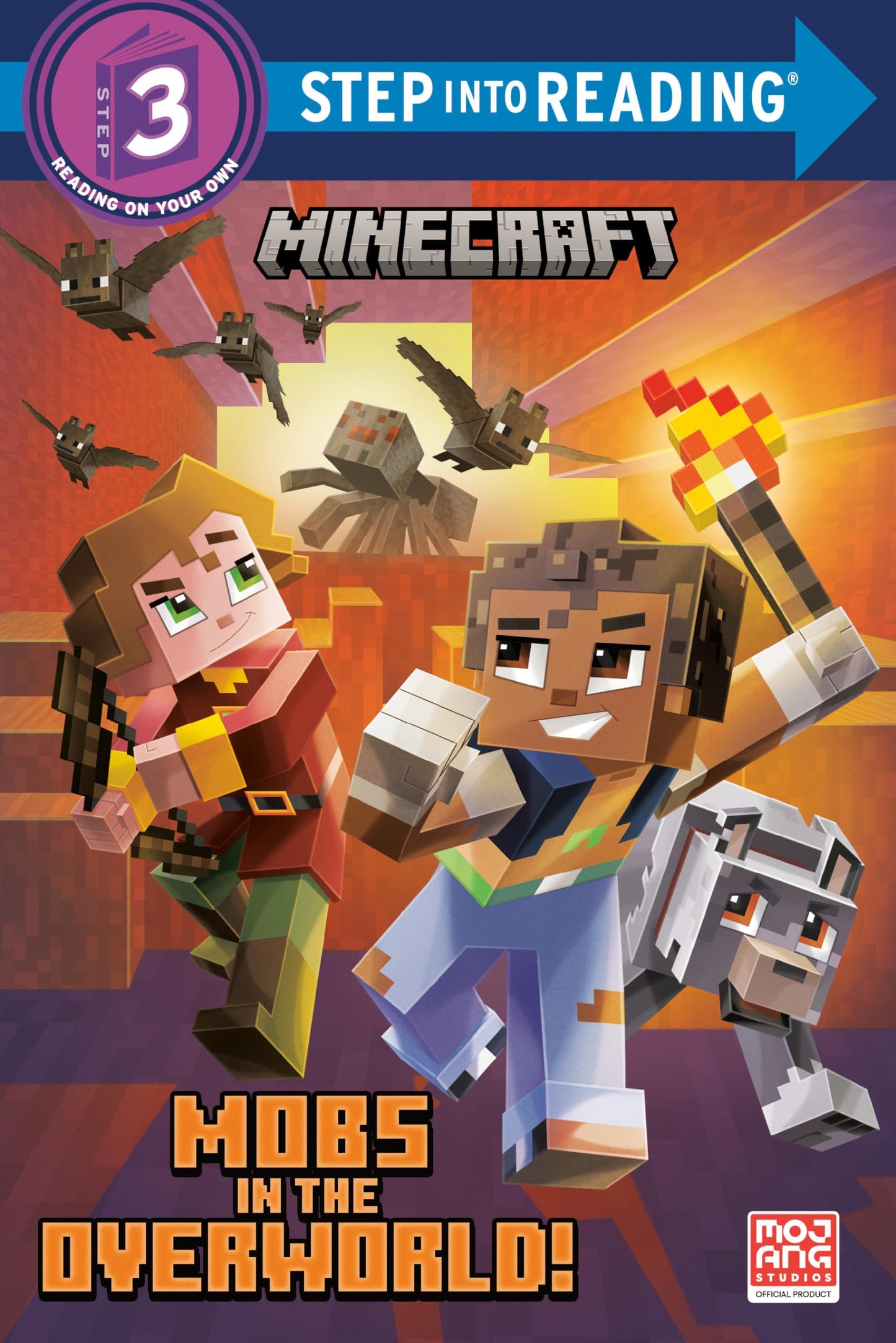 Mobs in the Overworld! (Minecraft) (Step into Reading)