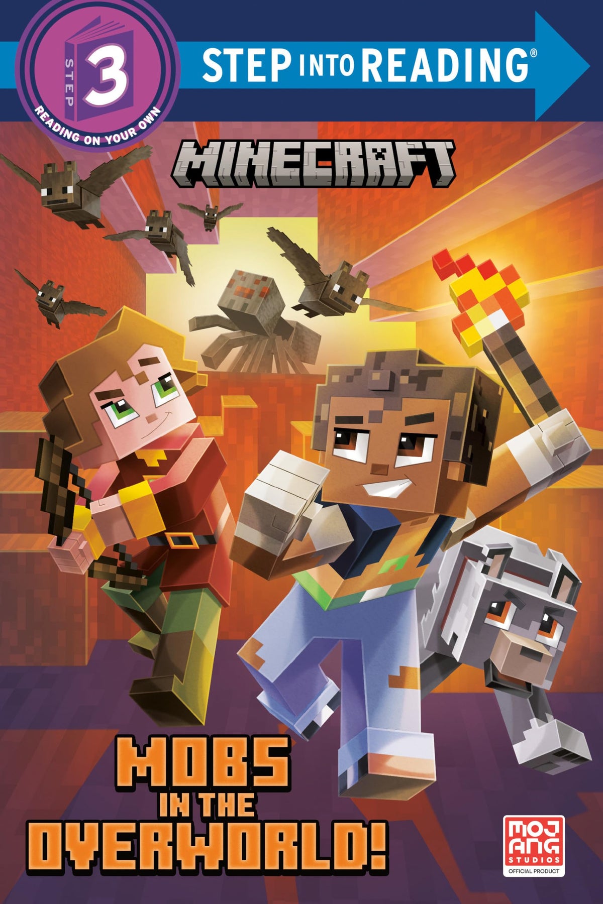 Mobs in the Overworld! (Minecraft) (Step into Reading)