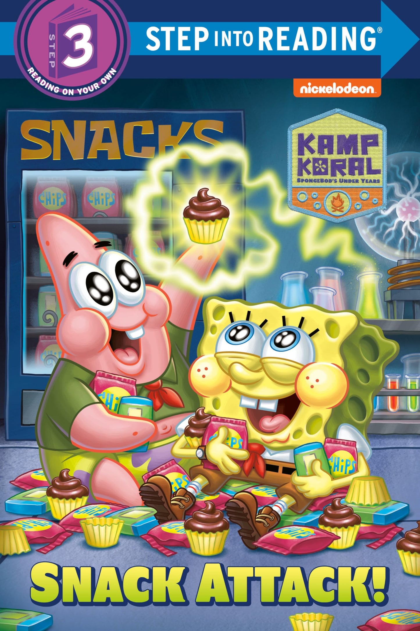 Snack Attack! (Kamp Koral: SpongeBob's Under Years) (Step into Reading, Step 3)