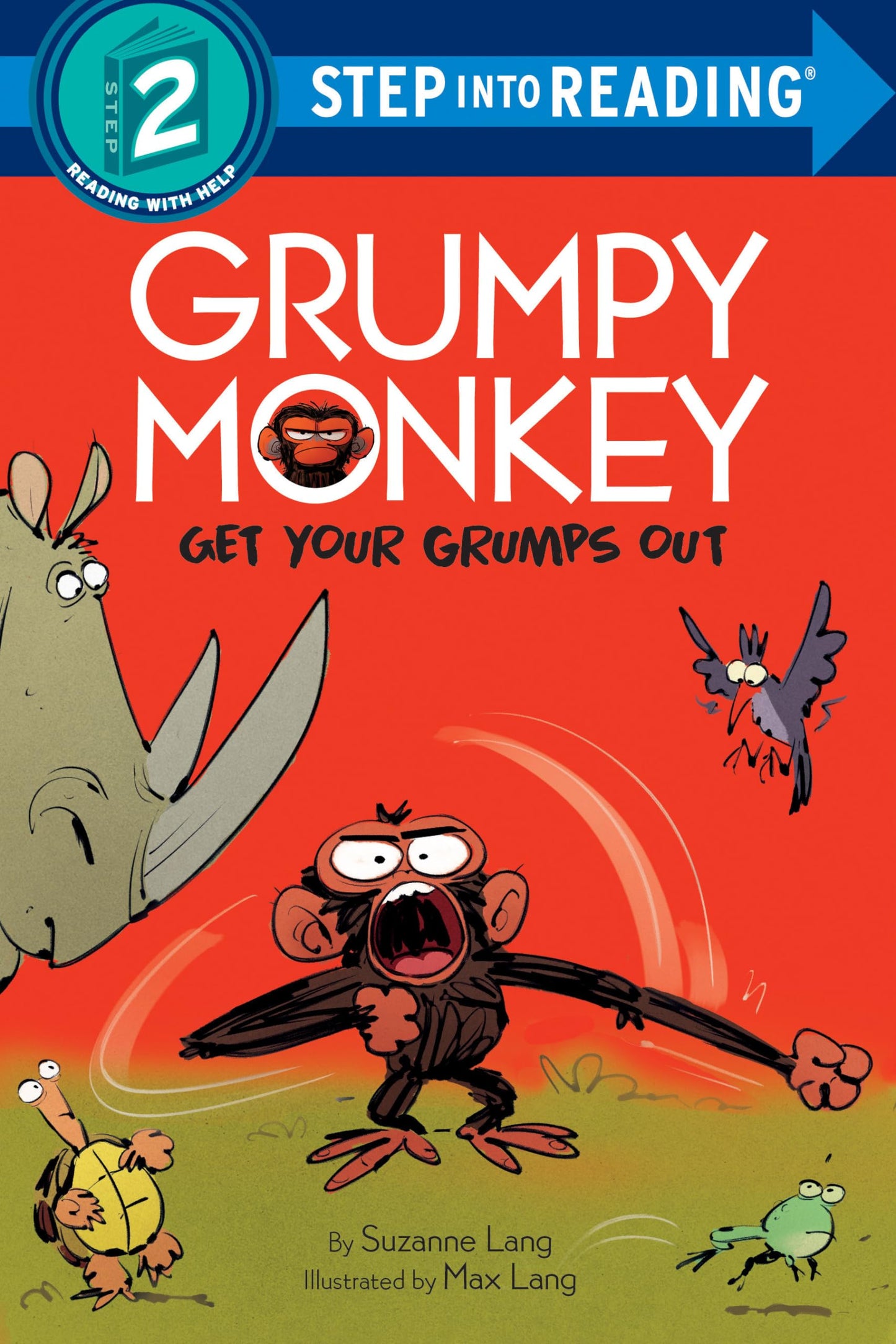 Grumpy Monkey Get Your Grumps Out (Grumpy Monkey Step Into Reading) - 4611