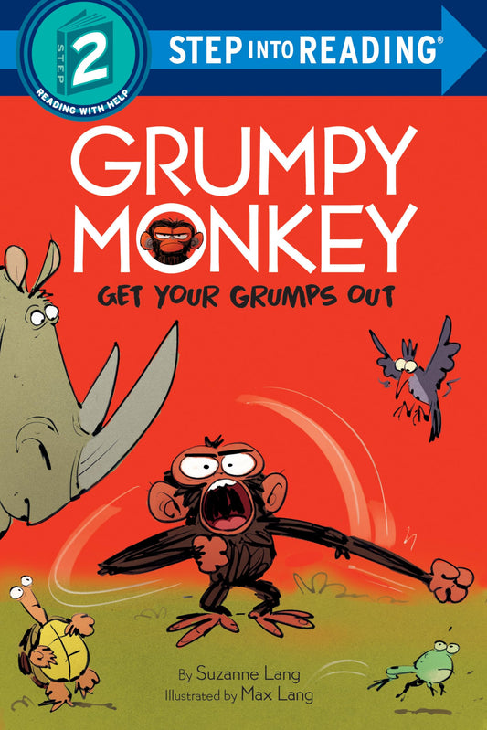 Grumpy Monkey Get Your Grumps Out (Grumpy Monkey Step Into Reading) - 4611