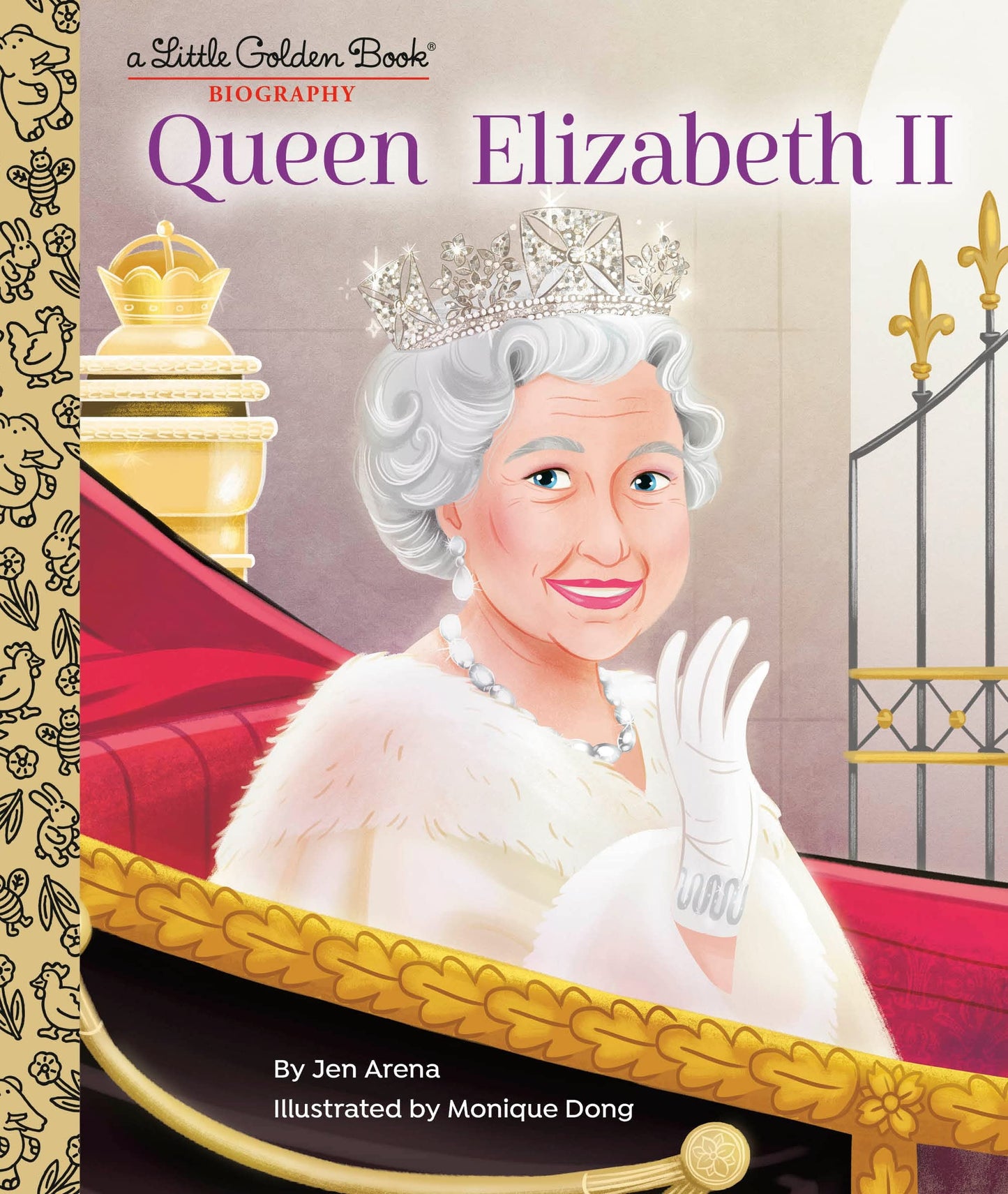Queen Elizabeth II: A Little Golden Book Biography - 7729