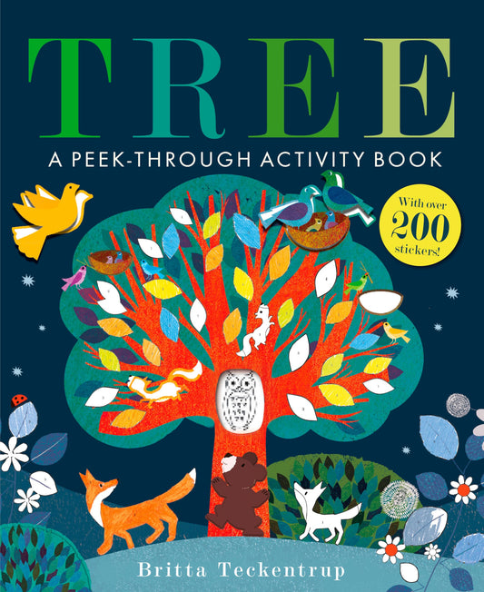 Tree: A Peek-Through Activity Book: With over 200 stickers - 1287