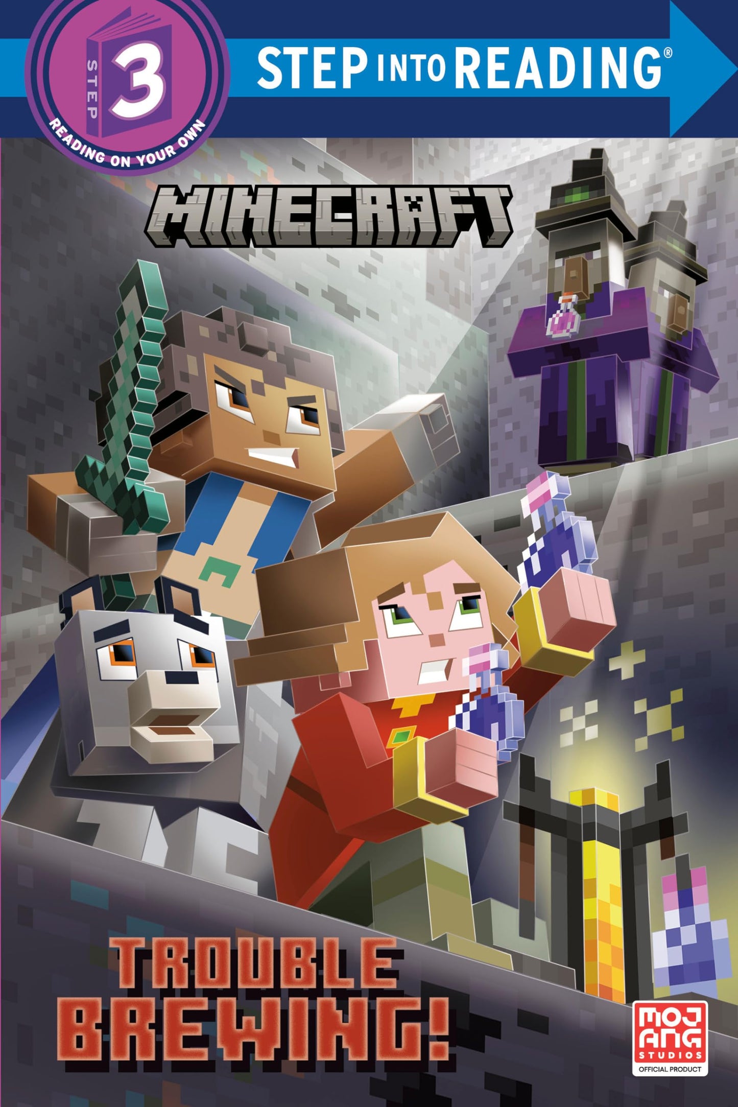 Trouble Brewing! (Minecraft) (Step into Reading, Step 3)