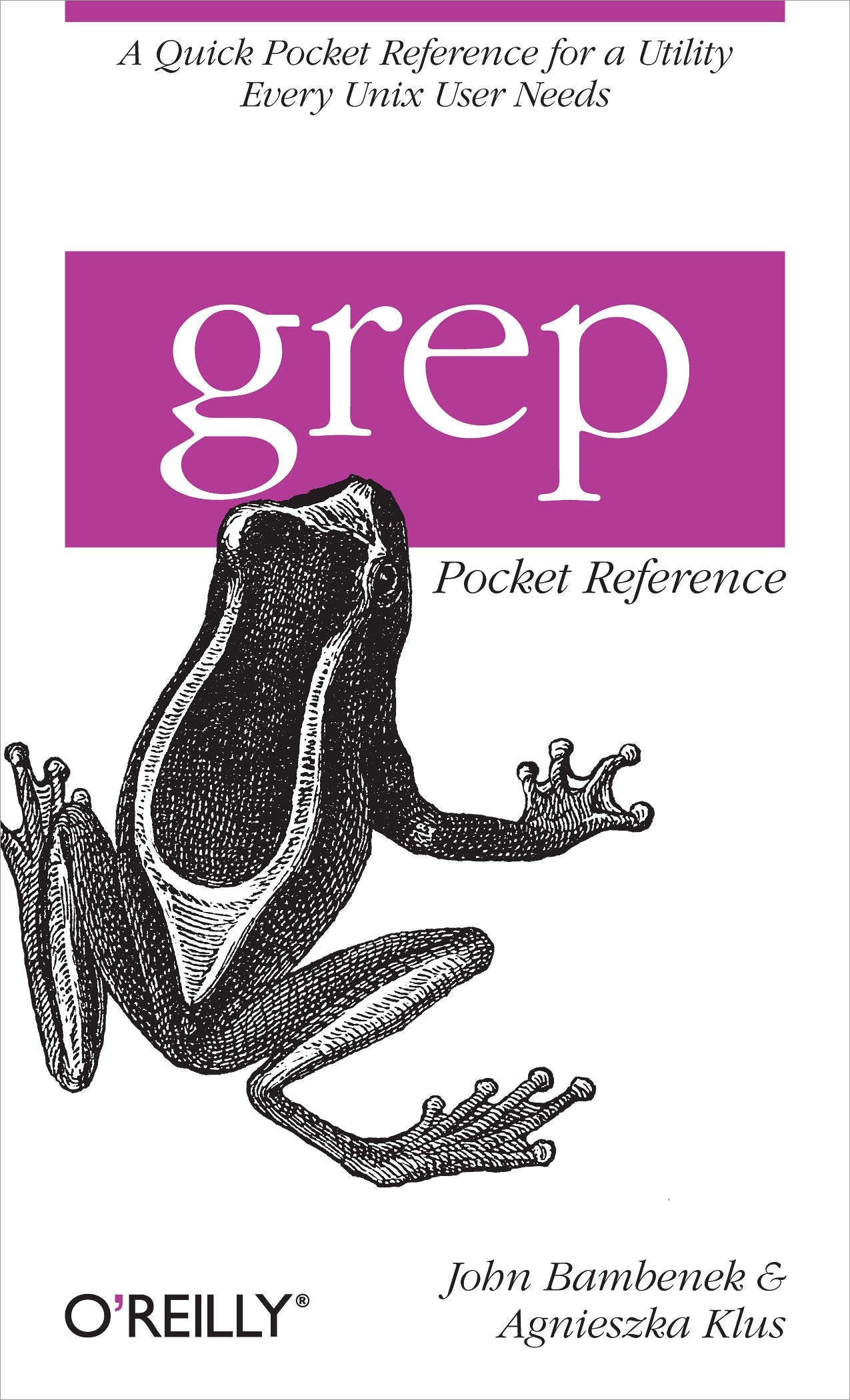 grep Pocket Reference: A Quick Pocket Reference for a Utility Every Unix User Needs (Pocket Reference (O'Reilly)) - 6165