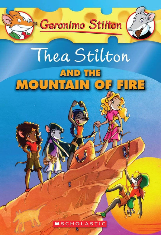 Thea Stilton And The Mountain Of Fire (Turtleback School & Library Binding Edition) - 3447