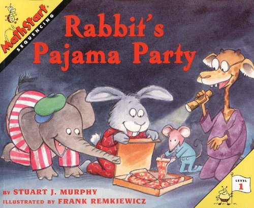 Rabbit's Pajama Party (Turtleback School & Library Binding Edition) (Mathstart)
