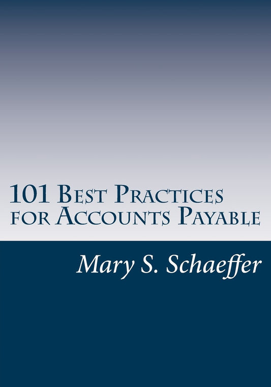 101 Best Practices for Accounts Payable - 5021