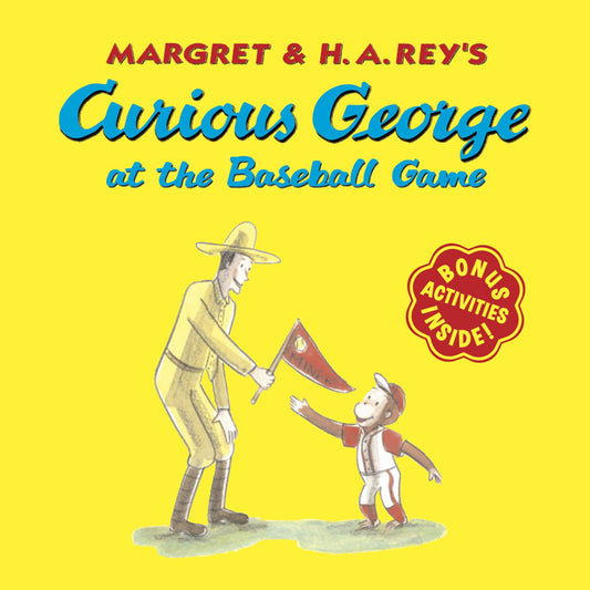 Curious George at the Baseball Game - 9628