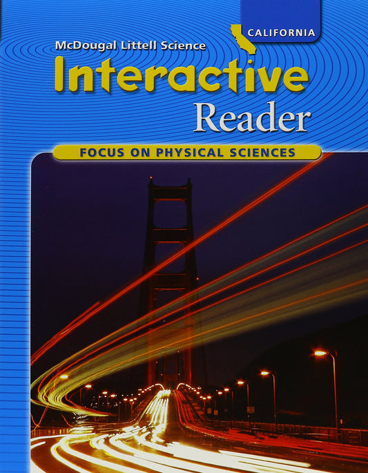 Focus on Physical Science Interactive Reader Grade 8 Physical Science: Mcdougal Littell Science California - 429