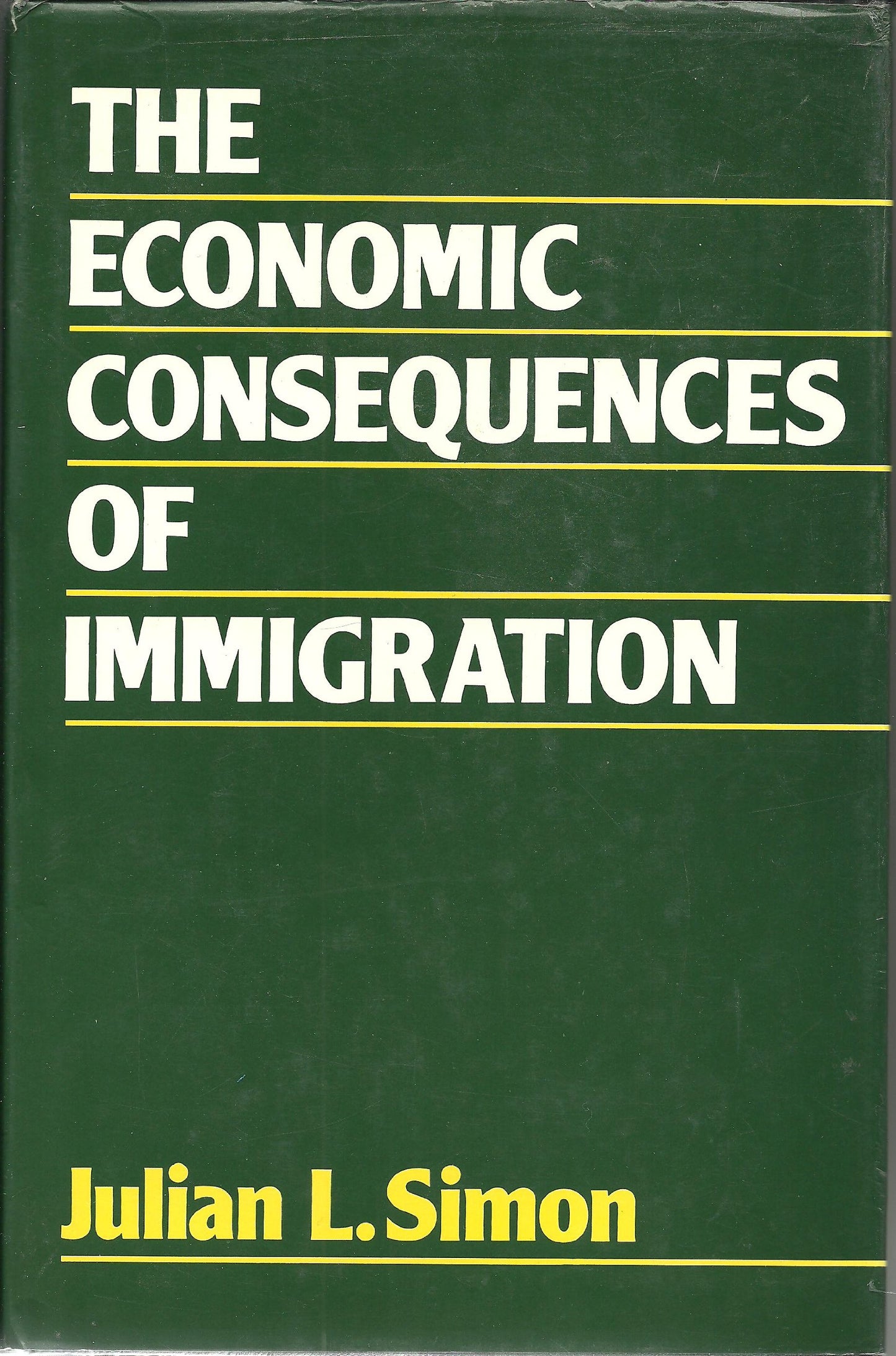 The economic consequences of immigration