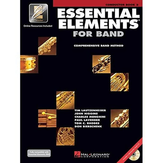 Essential Elements for Band – Book 2 with EEi | Conductor Score | Comprehensive Band Method for Beginners and Advanced Players | Hal Leonard Concert ... Elements 2000 Comprehensive Band Method)