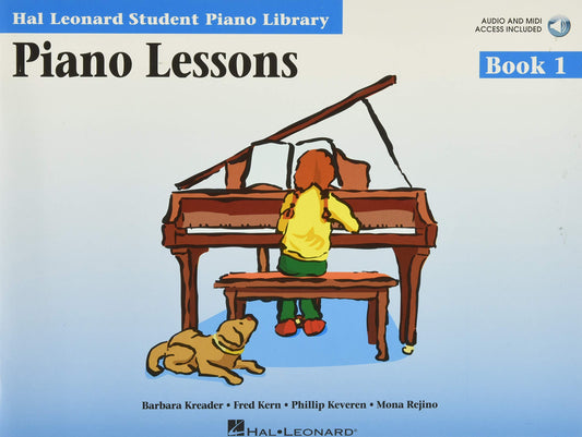 Piano Lessons Book 1 - Hal Leonard Student Piano Library Book/Online Audio