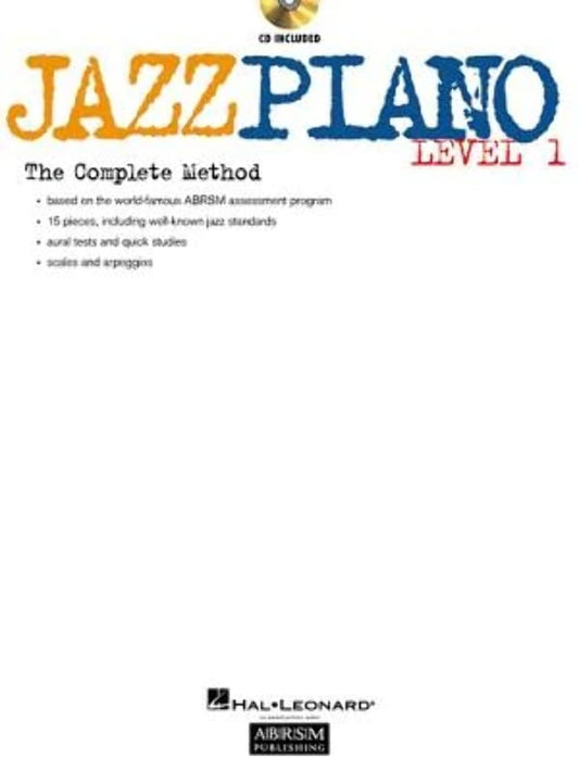 Jazz Piano - Level 1: The Complete Method Level 1 - 7963
