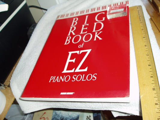 Big Red Book Of Ez Piano Solos Easy