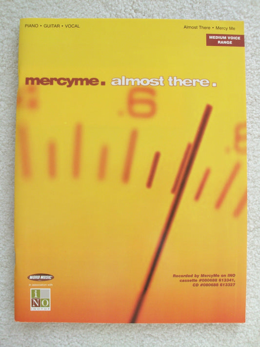 Almost There (piano, guitar, medium voice range)
