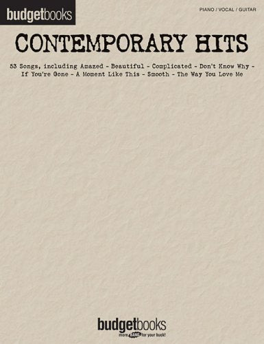 Contemporary Hits: Budget Books - 4813