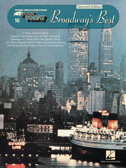 Broadway's Best: E-Z Play Today Volume 16