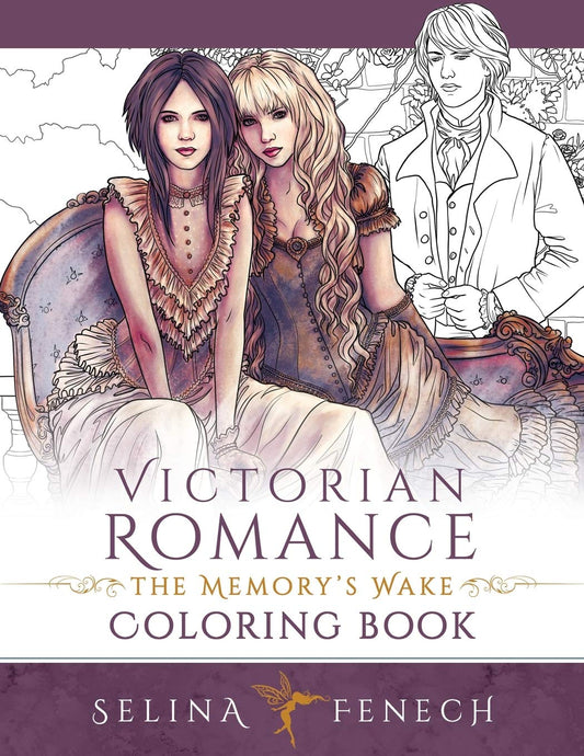 Victorian Romance - The Memory's Wake Coloring Book (Memory's Wake Trilogy - Illustrated Young Adult Fantasy) - 5770