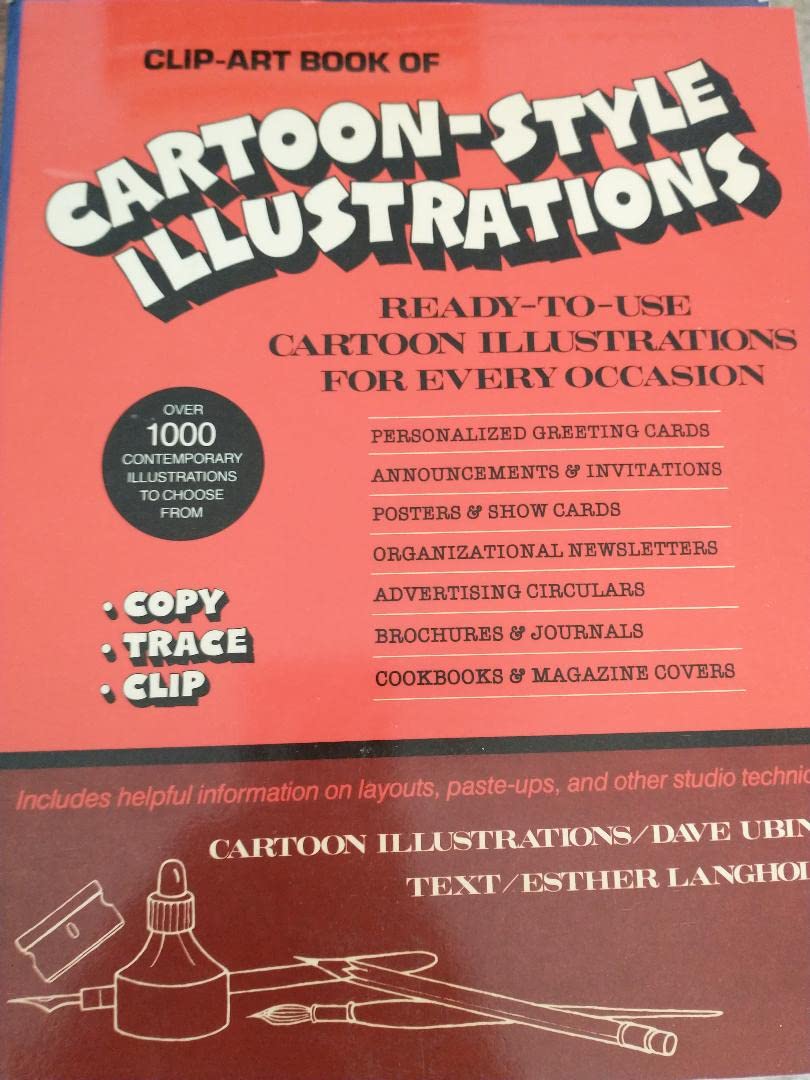 Clip-Art Book of Cartoon-Style Illustrations