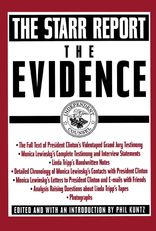 The Evidence: The Starr Report - 1716