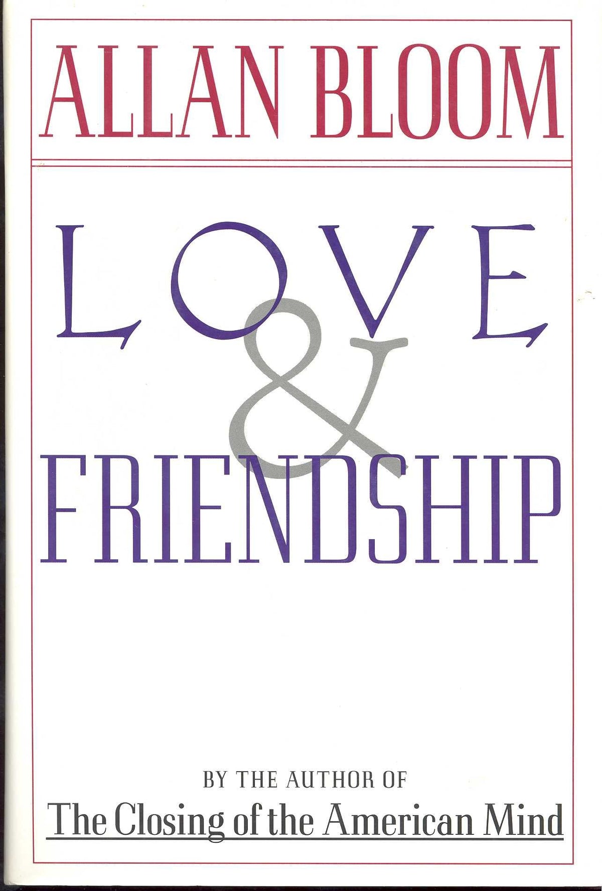 Love and Friendship
