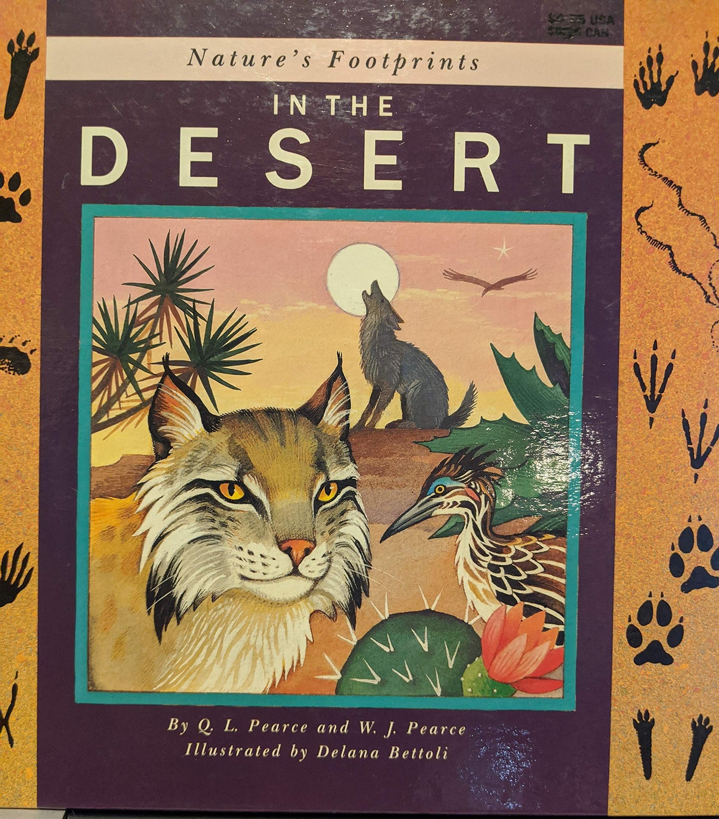 Nature's Footprints in the Desert