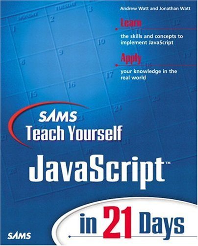 Sams Teach Yourself Javascript in 21 Days