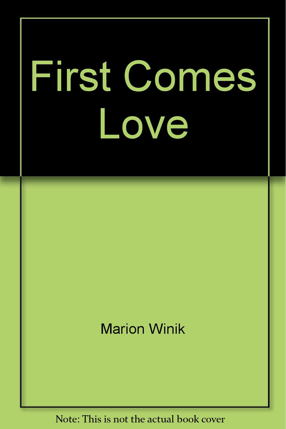 First Comes Love - 2653
