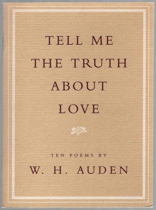 Tell Me the Truth About Love: Ten Poems - 552