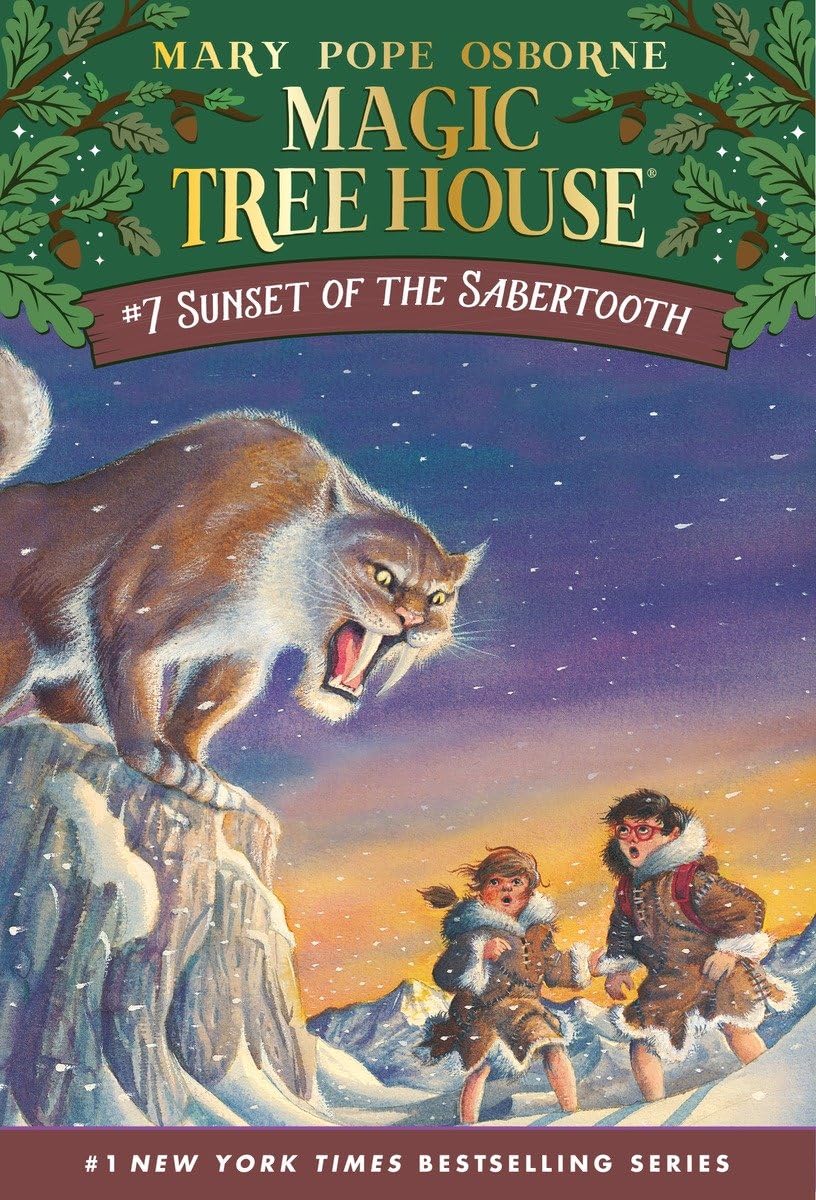 Sunset of the Sabertooth (Magic Tree House, No. 7) - 6935
