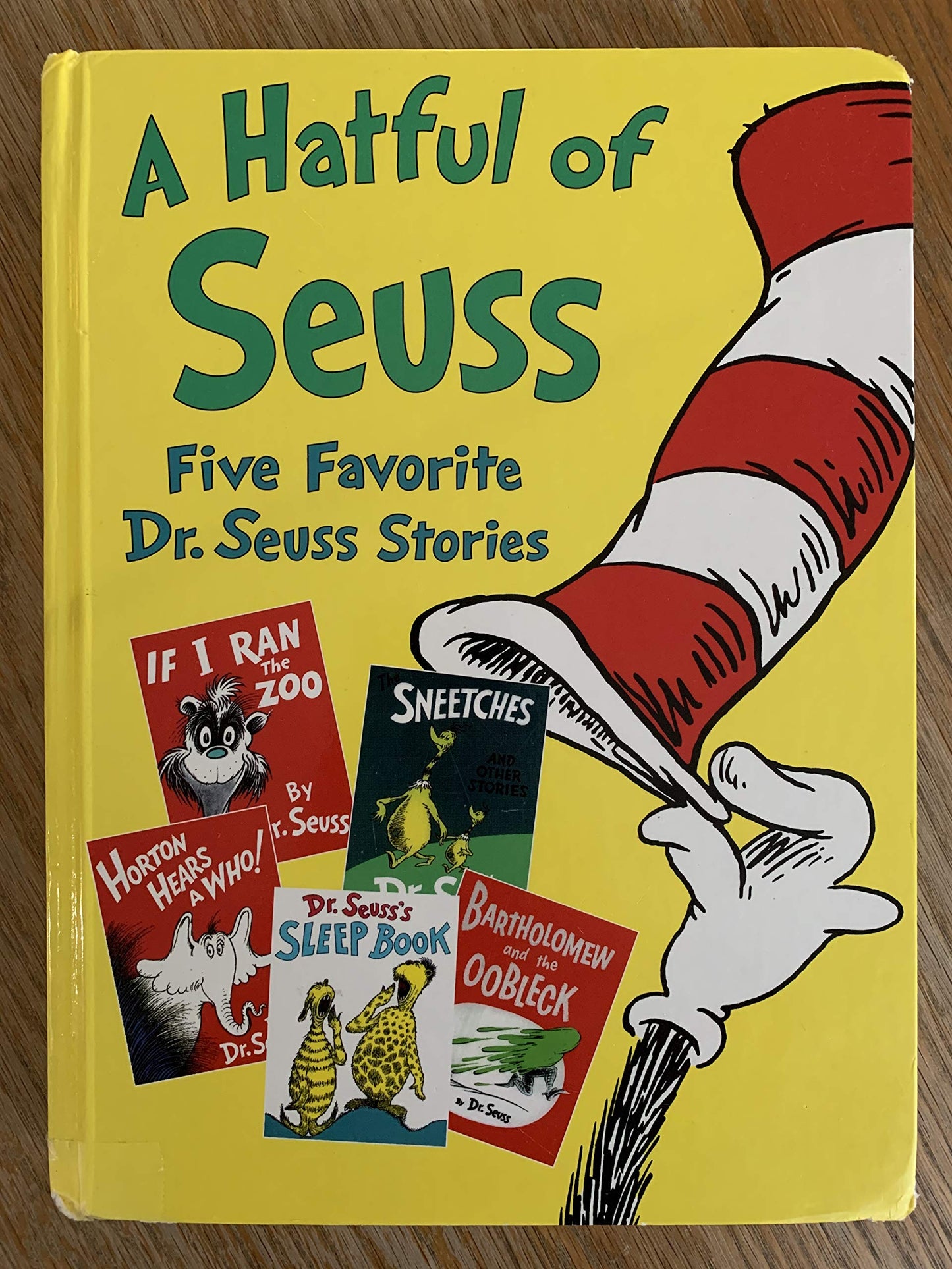 A Hatful of Seuss: Five Favorite Dr. Seuss Stories: Horton Hears A Who! / If I Ran the Zoo / Sneetches / Dr. Seuss's Sleep Book / Bartholomew and the Oobleck - 5244