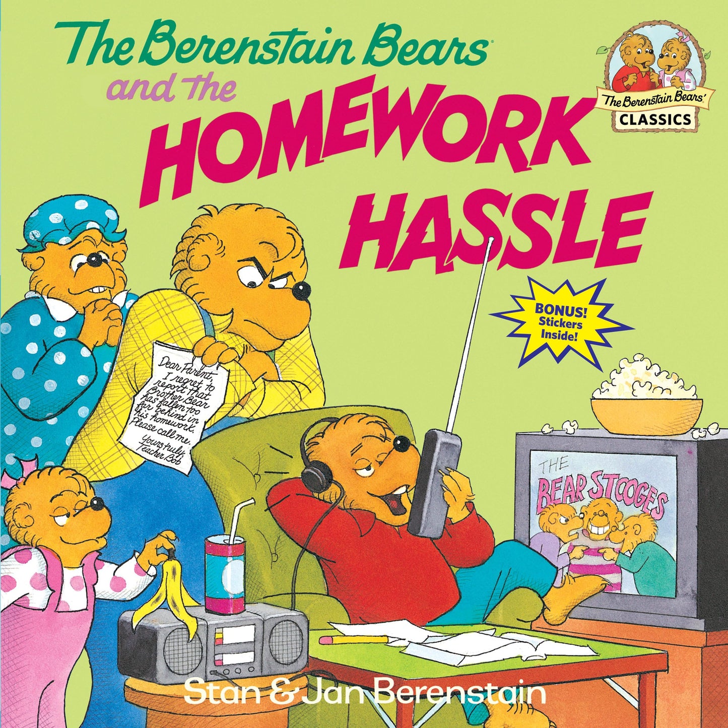 The Berenstain Bears and the Homework Hassle - 9809