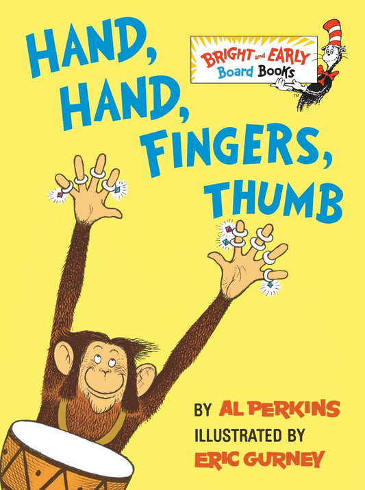 Hand, Hand, Fingers, Thumb (Bright & Early Board Books) - 7584