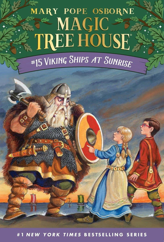 Viking Ships At Sunrise (Magic Tree House, No. 15) - 4614
